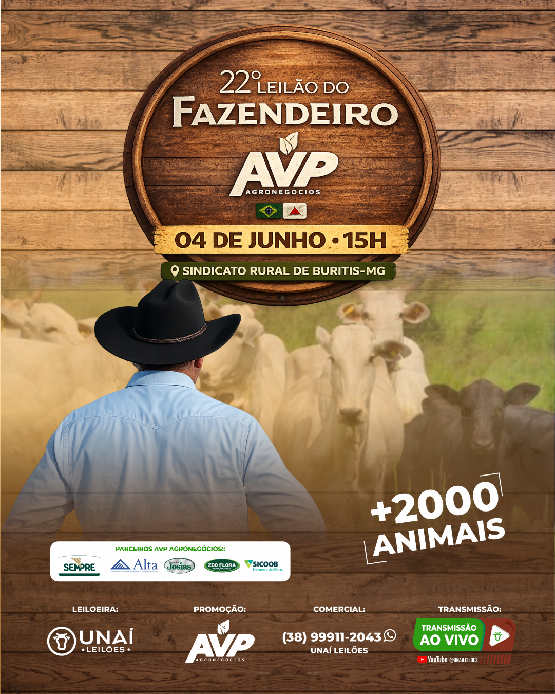 22� LEIL�O DO FAZENDEIRO AVP - BURITIS-MG